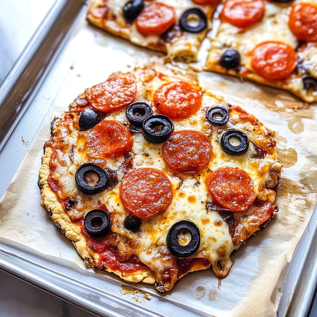 Recipe preparation for Chicken Pizza Crust