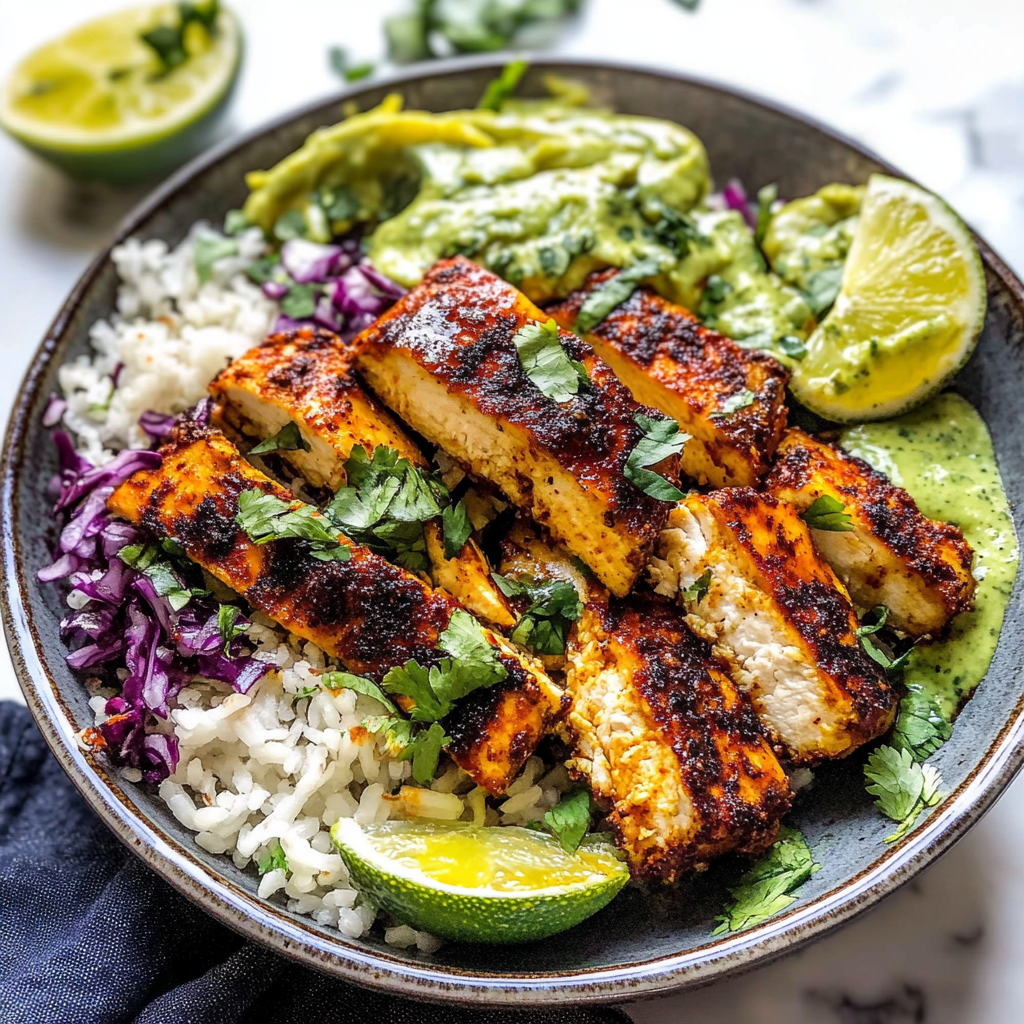 Recipe preparation for Blackened Chicken