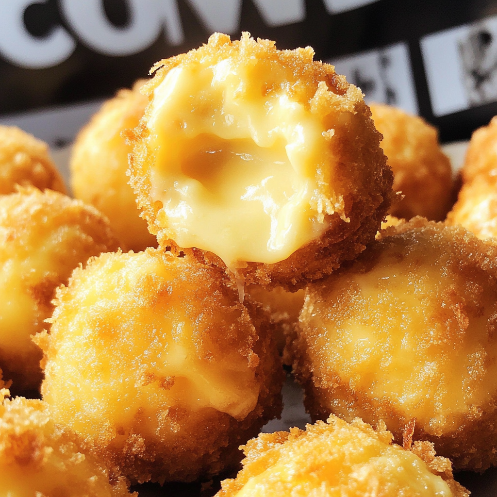 Recipe preparation for Fried Cheese Balls
