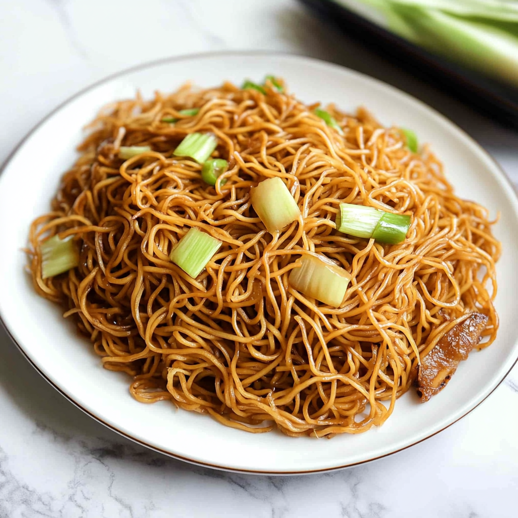 Recipe preparation for Panda Express Chow Mein