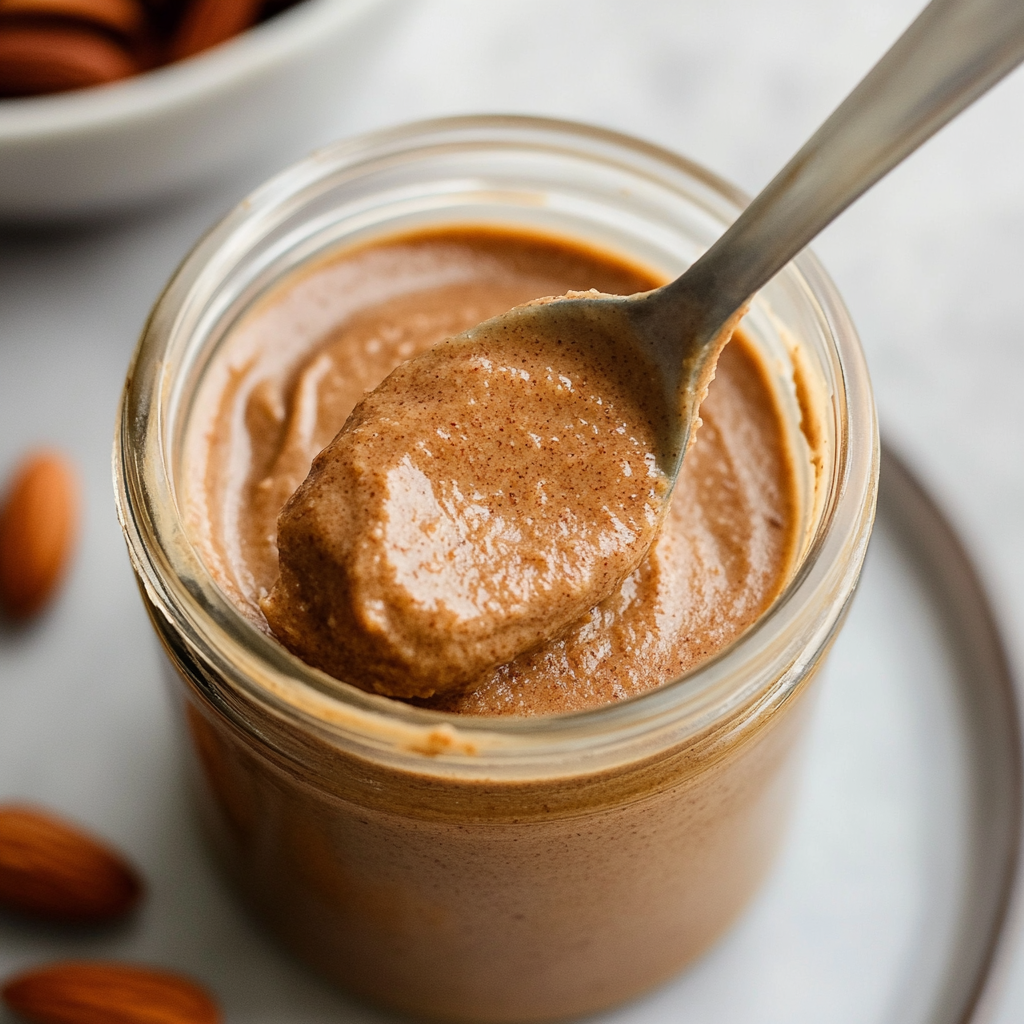 Recipe preparation for Homemade Almond Butter