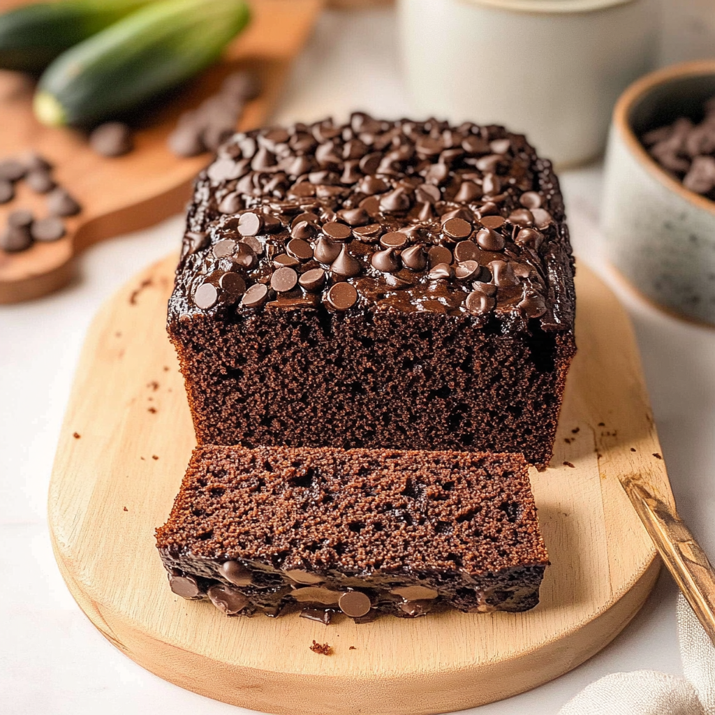 Recipe preparation for Vegan Chocolate Zucchini Bread