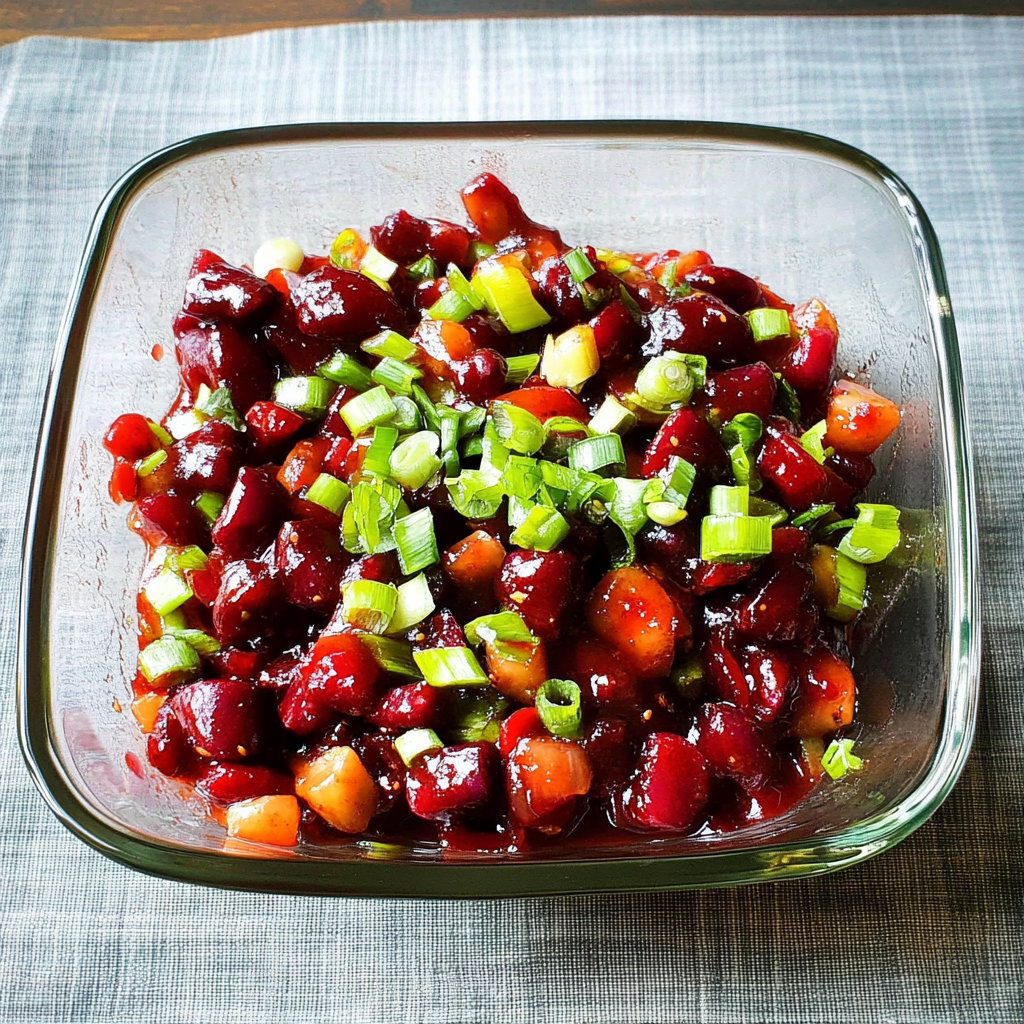 Recipe preparation for Cherry salsa recipe