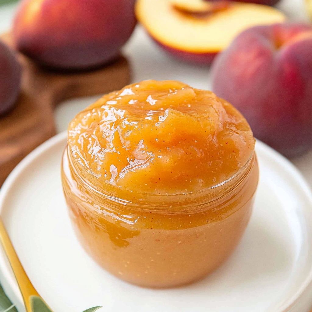 Recipe preparation for Peach Jam