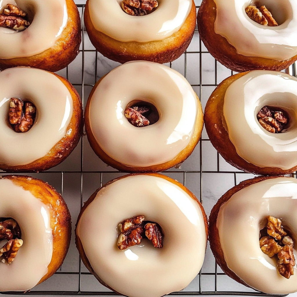Recipe preparation for Pumpkin Cheesecake Brioche Doughnuts