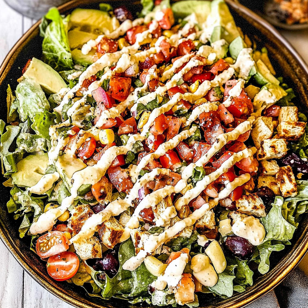 Recipe preparation for Mexican Salad