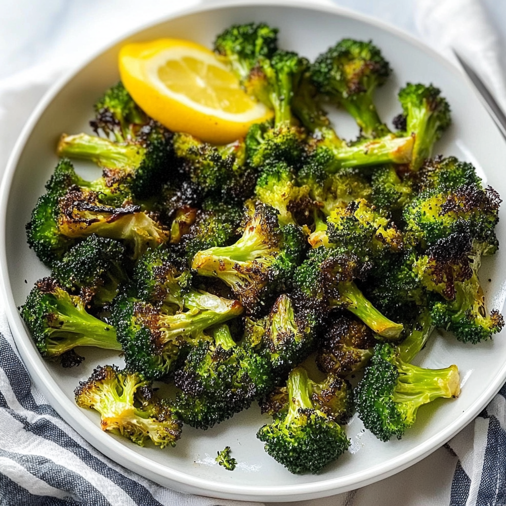 Recipe preparation for Roasted Broccoli