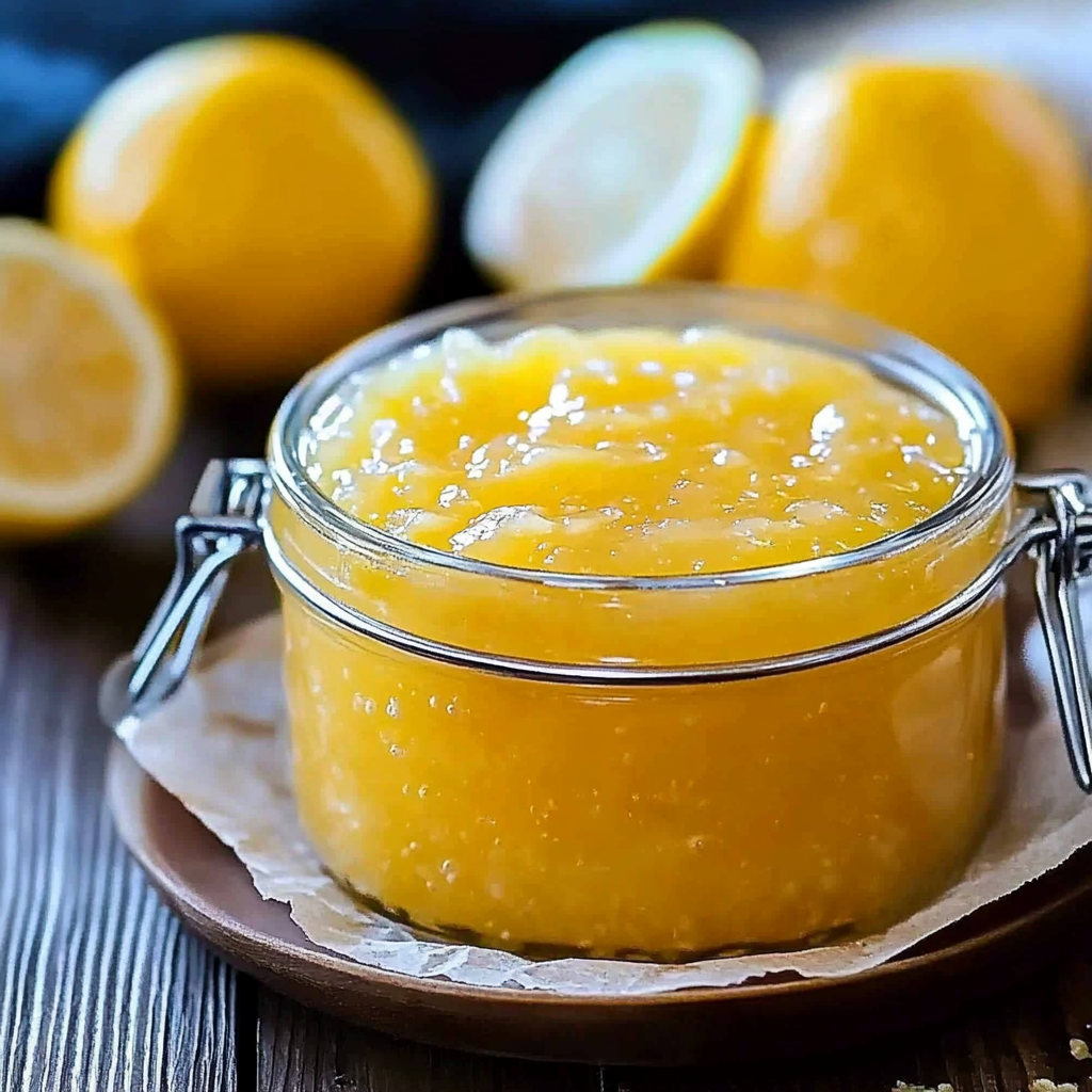 Recipe preparation for Italian Lemon Jam