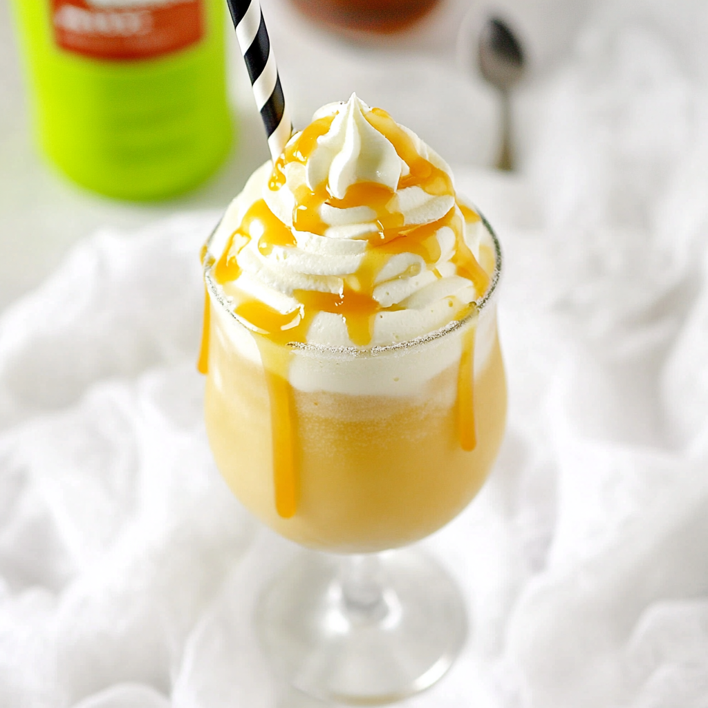 Recipe preparation for Apple Cider Floats