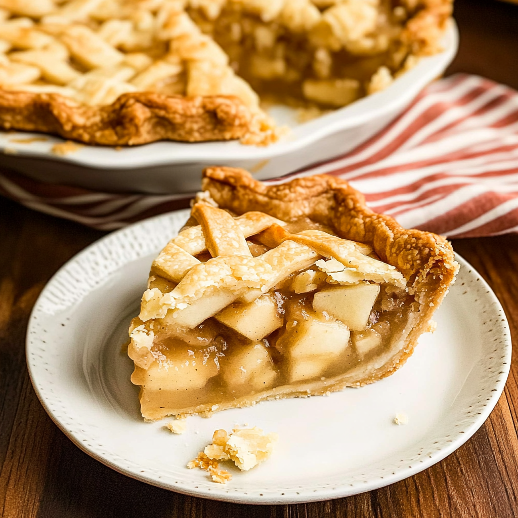 Recipe preparation for Italian Apple Pie