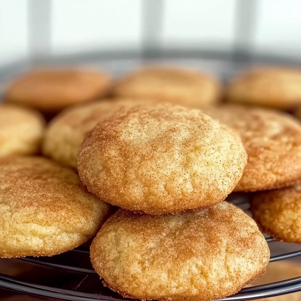 Recipe preparation for Chai Spiced Snickerdoodles