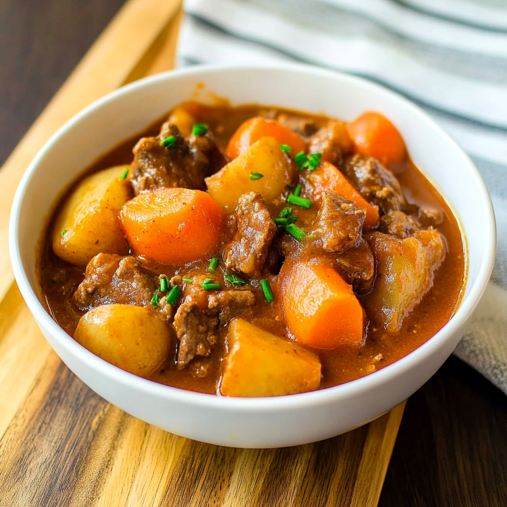 Recipe preparation for Crock Pot Beef Stew