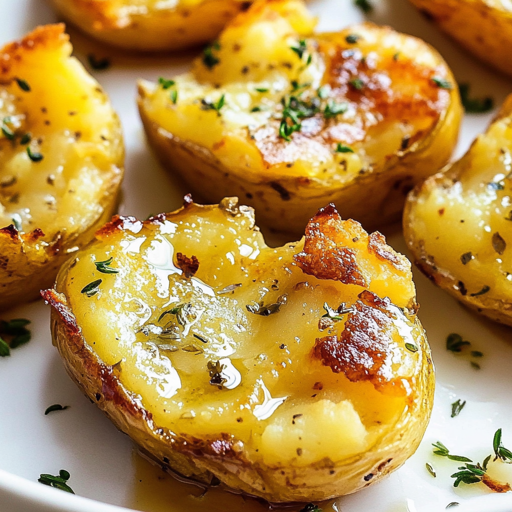 Recipe preparation for Smashed Potatoes