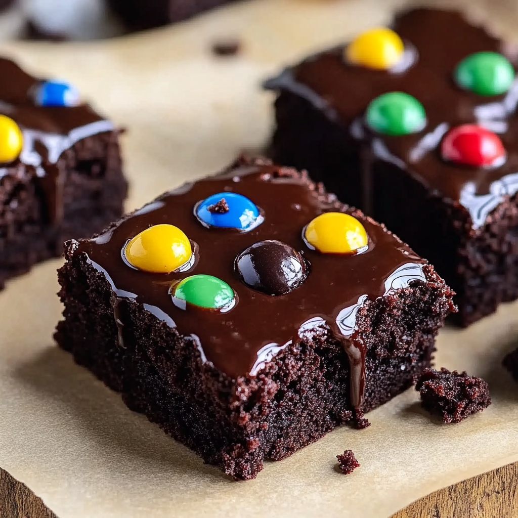 Recipe preparation for Cosmic Brownies