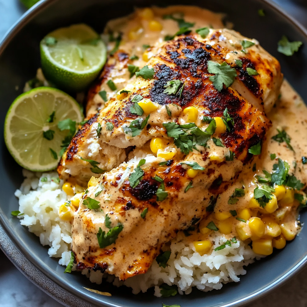 Recipe preparation for Slow Cooker Street Corn Chicken