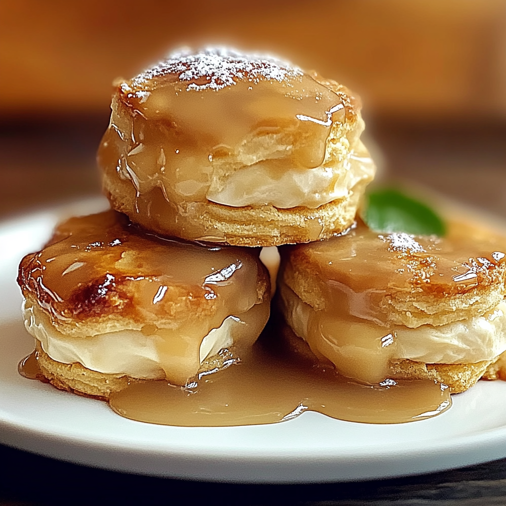 Recipe preparation for Apple Pie Biscuits Bake