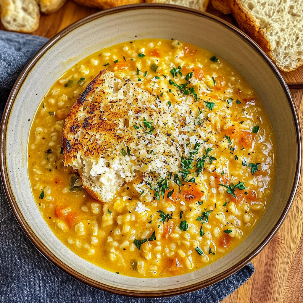 Recipe preparation for Italian Penicillin Soup Recipe