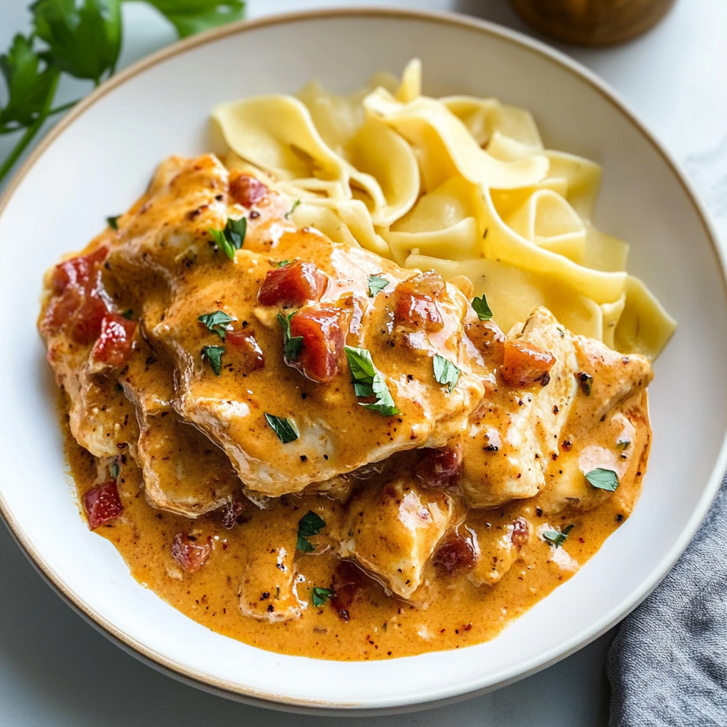 Recipe preparation for Marry Me Chicken