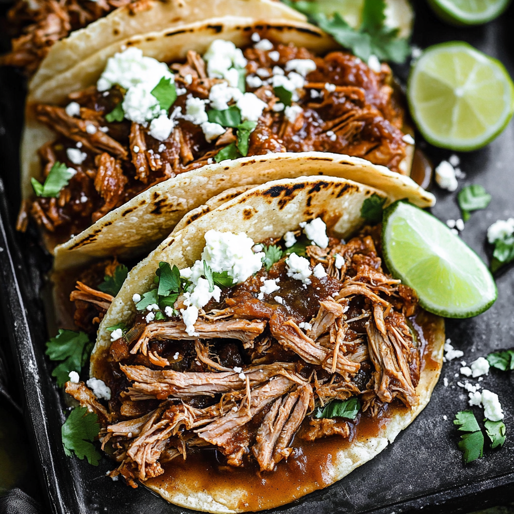 Recipe preparation for Slow Cooker Carnitas