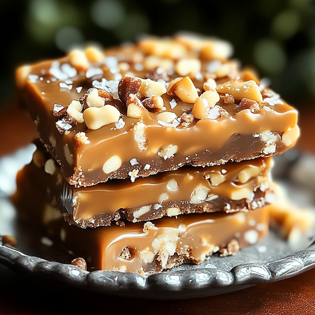 Recipe preparation for Classic Christmas Toffee