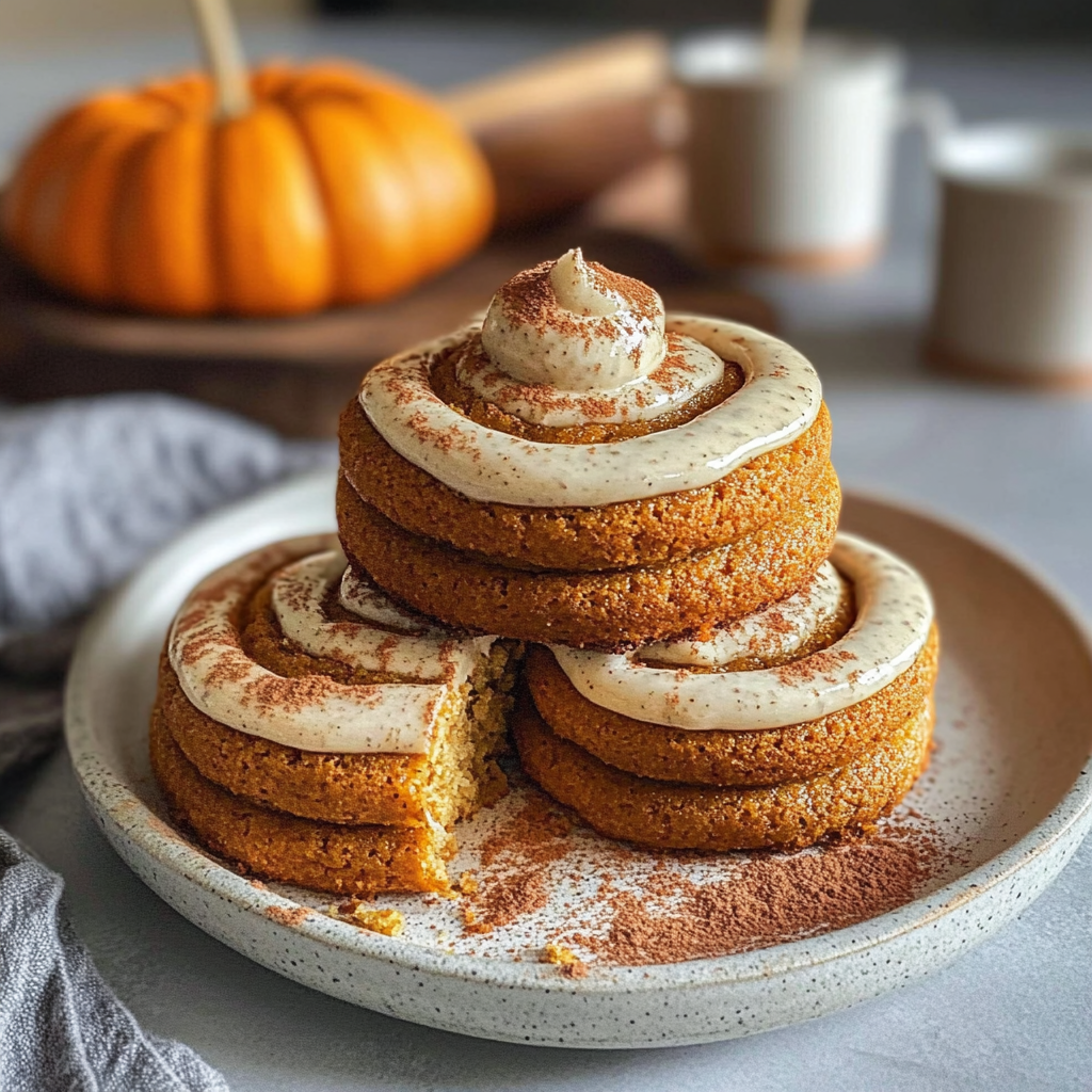 Recipe preparation for Soft Pumpkin Cookies