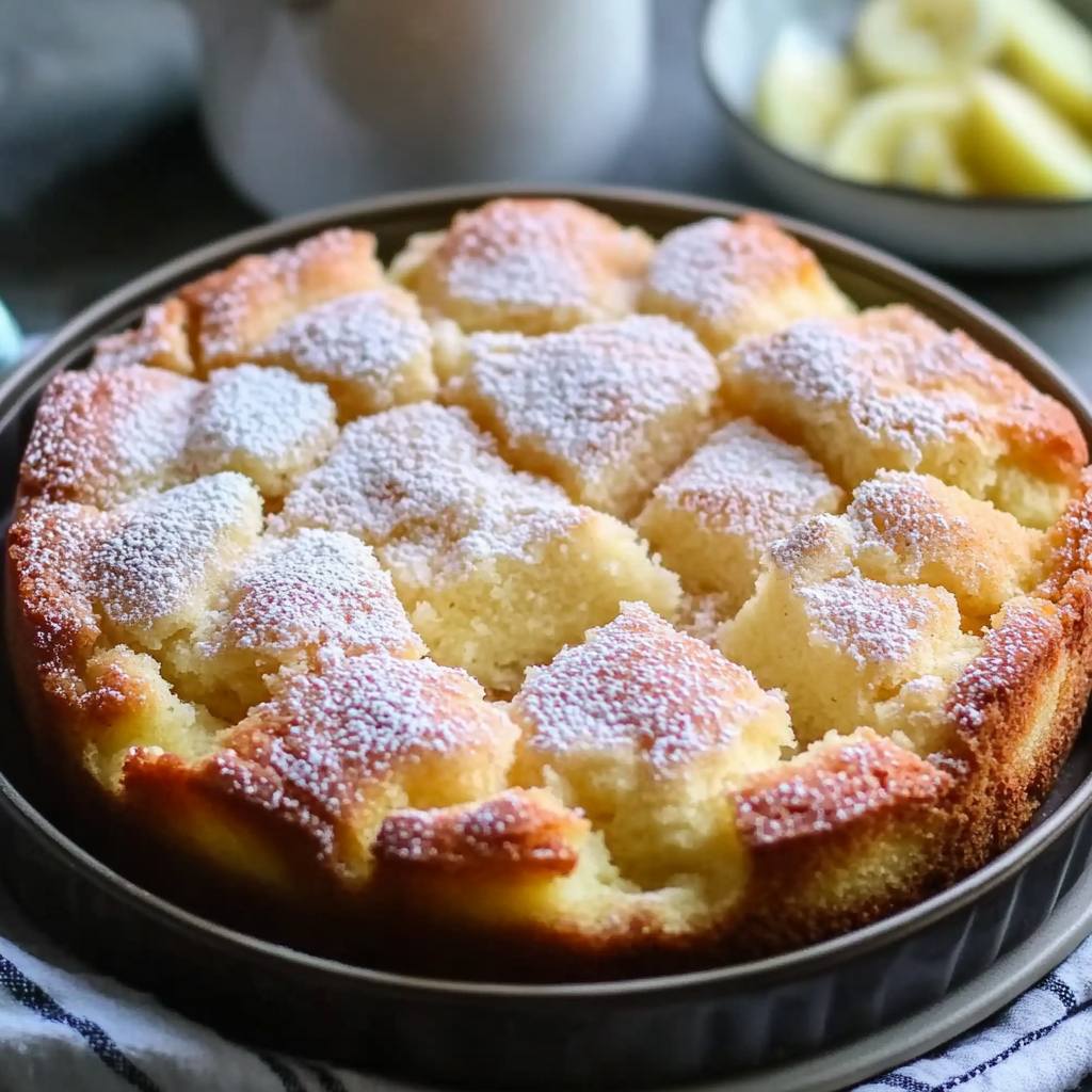 Recipe preparation for French Butter Cake