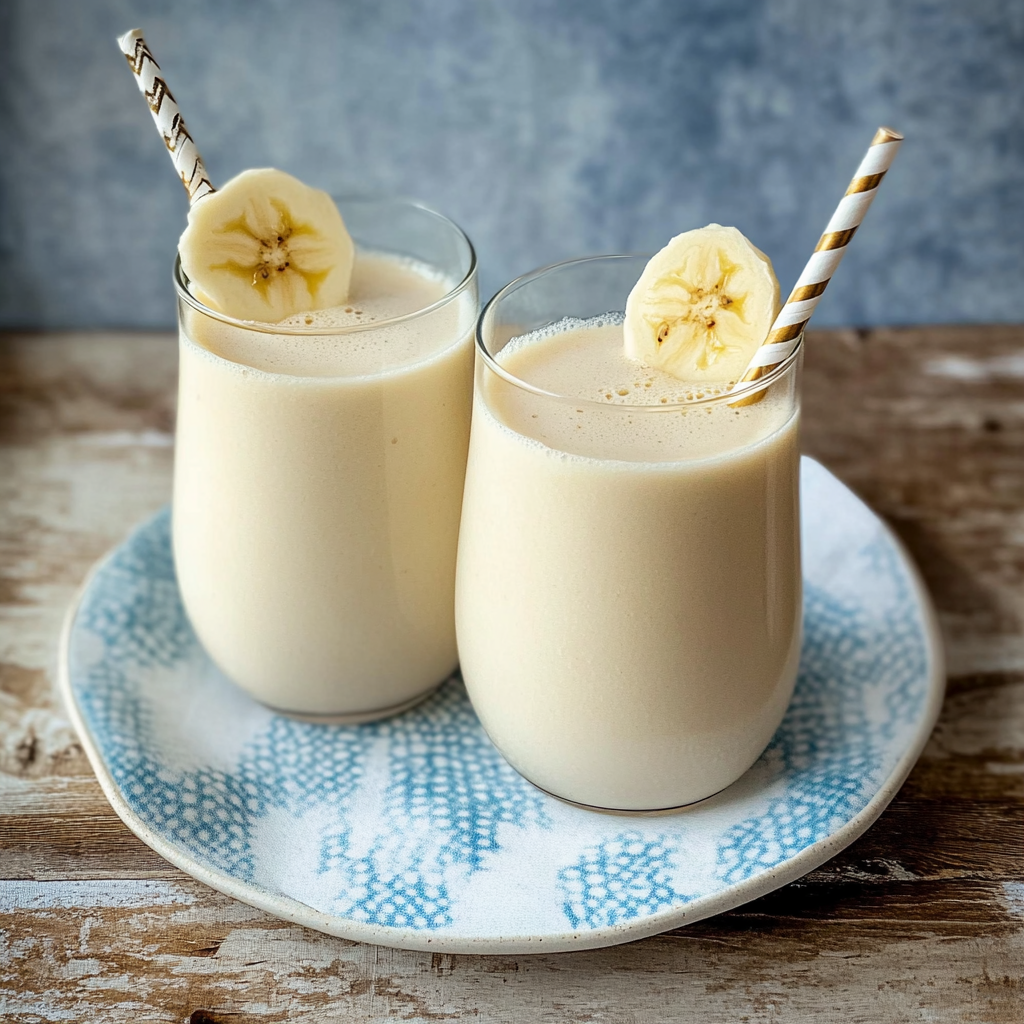 Recipe preparation for Korean Banana Milk