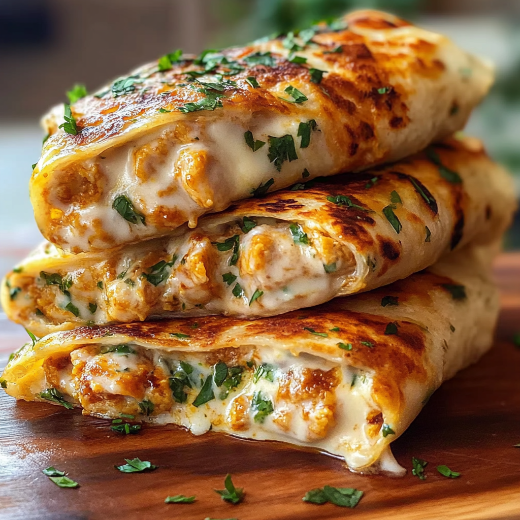 Recipe preparation for Ooey-Gooey Cheesy Garlic Chicken
