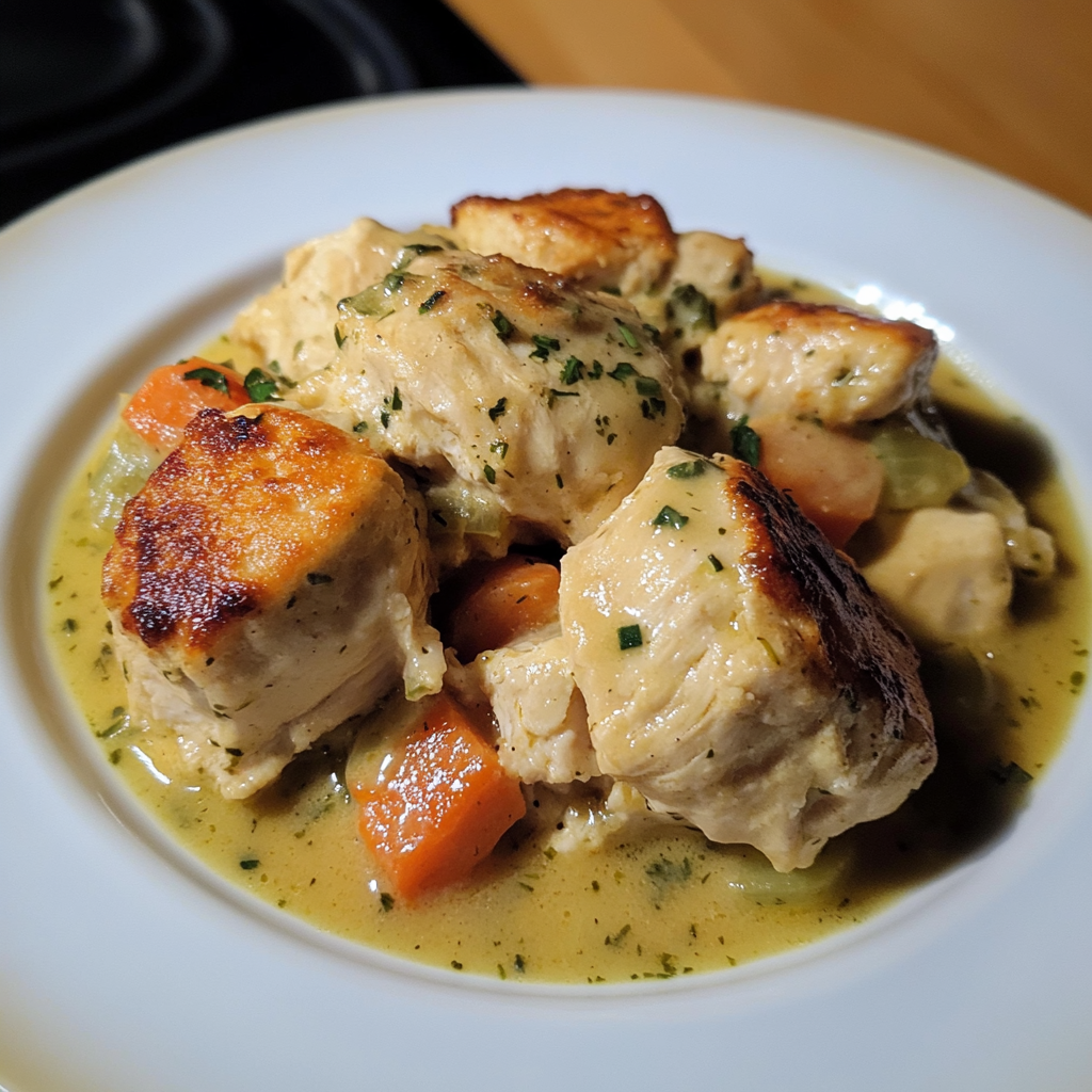 Recipe preparation for Crock Pot Chicken Pot