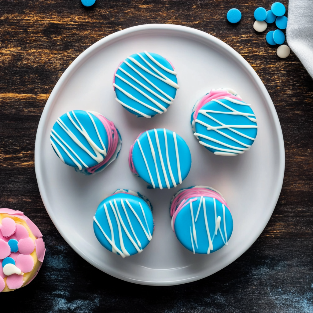 Recipe preparation for Blue Cake Pops