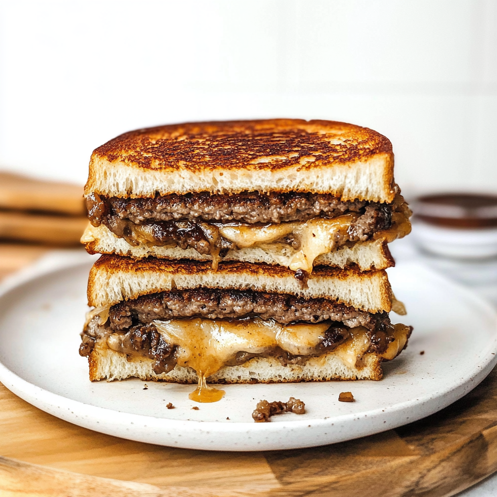 Recipe preparation for Patty Melt Recipe