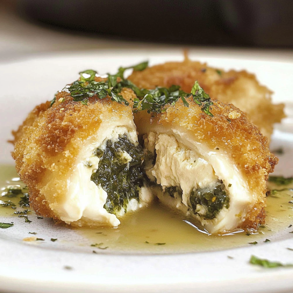 Recipe preparation for Chicken Kiev