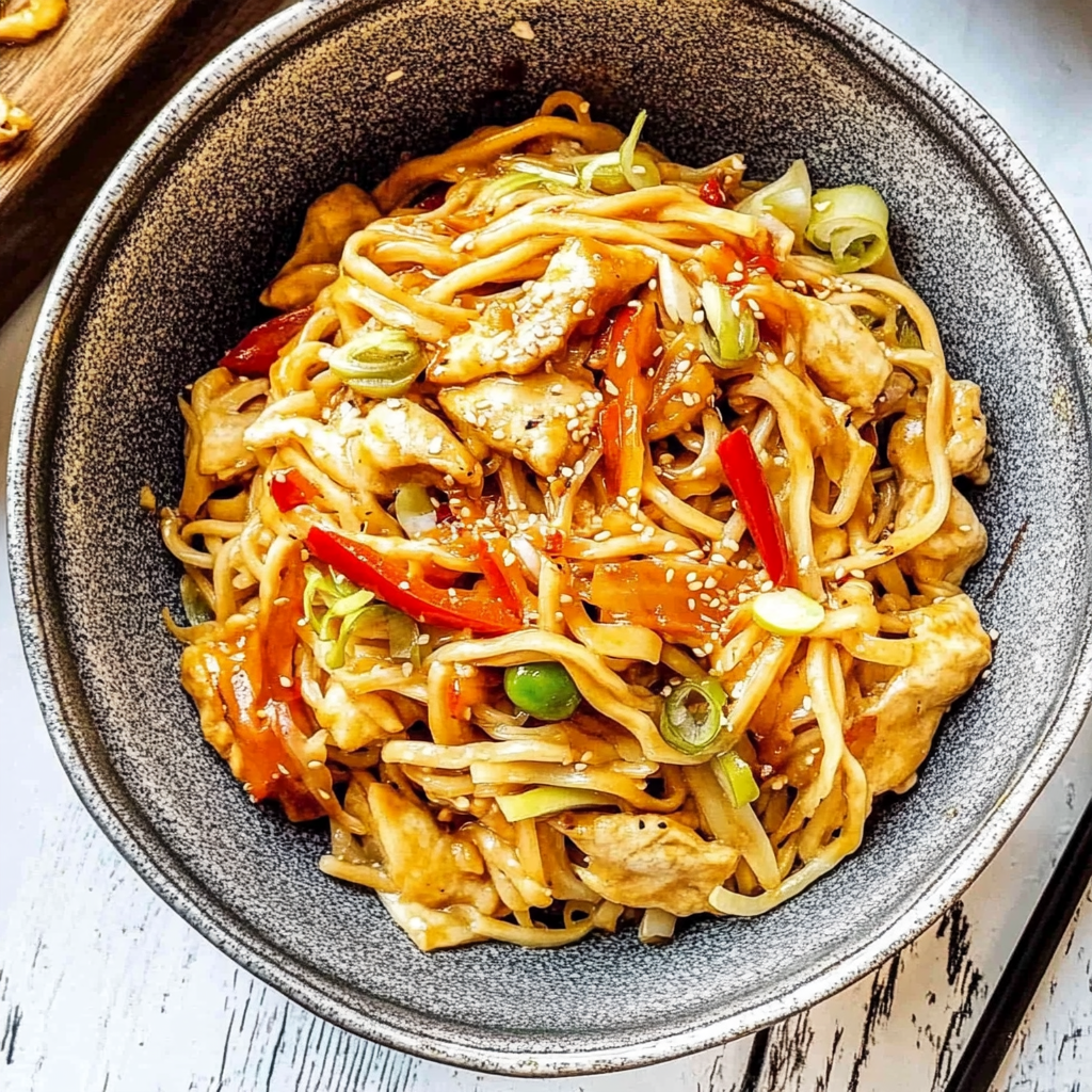 Recipe preparation for Yakisoba