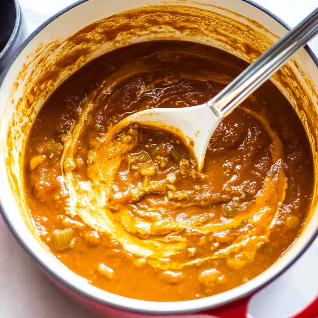 Recipe preparation for spicy chorizo pumpkin soup