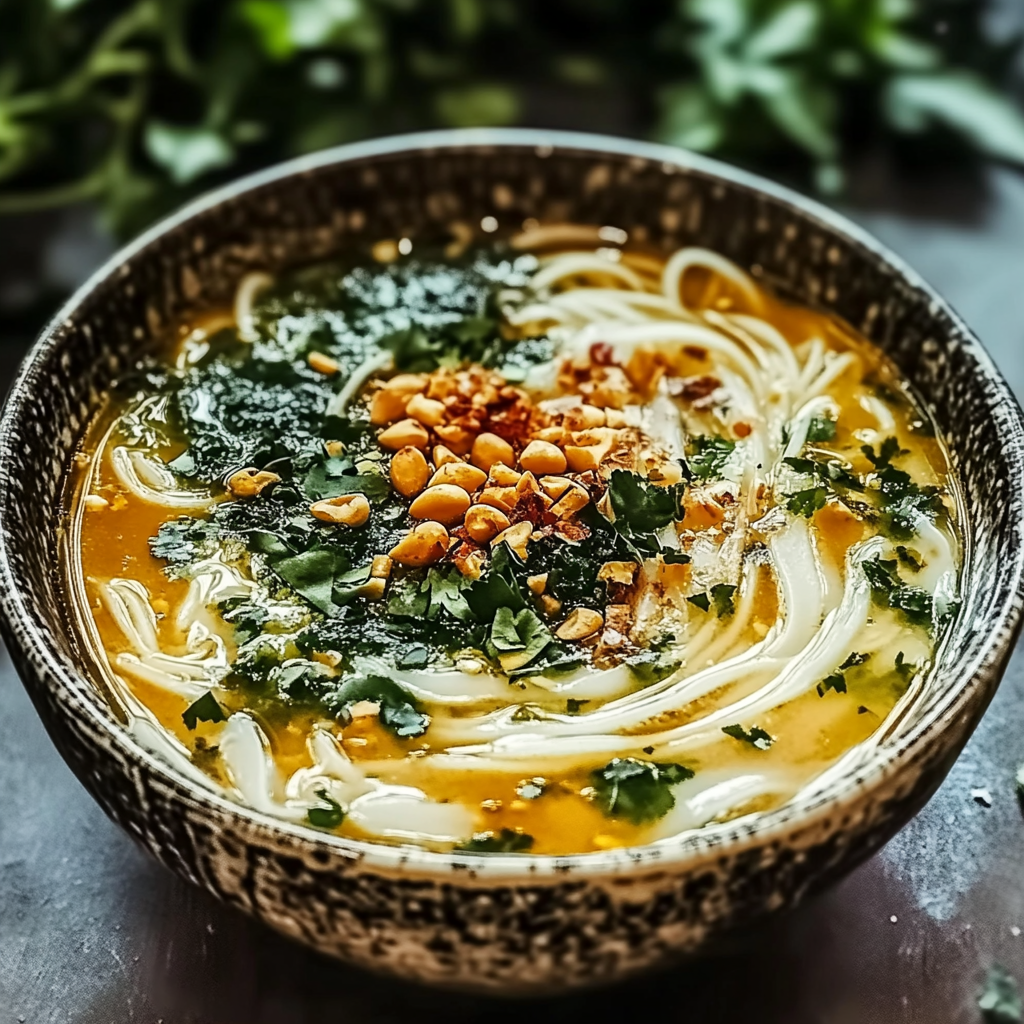 Recipe preparation for persian noodles soup