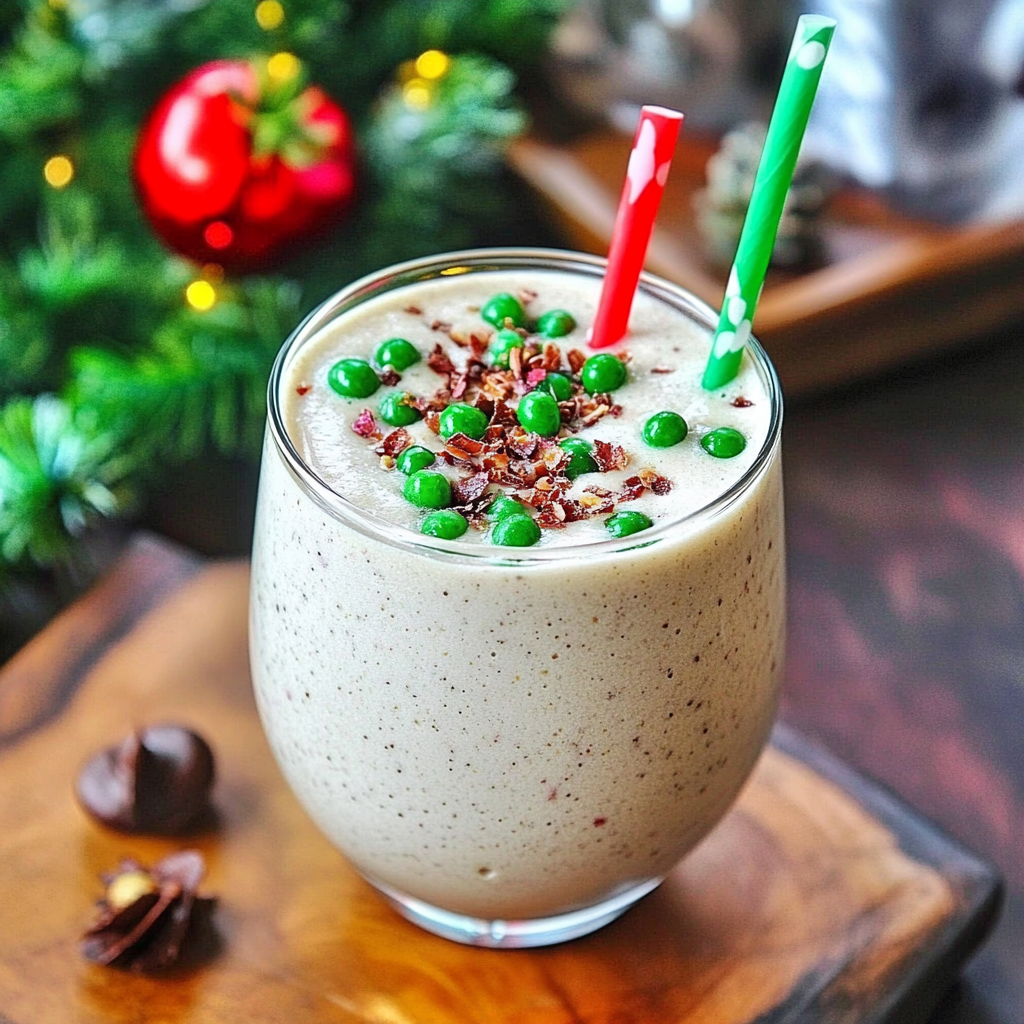 Recipe preparation for Winterwonderland Smoothie