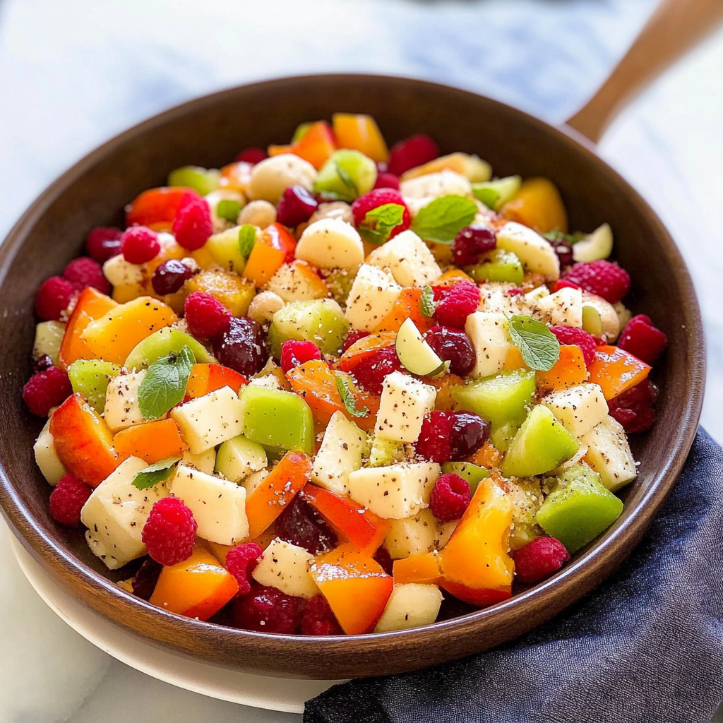 Recipe preparation for Winter Fruit Salad