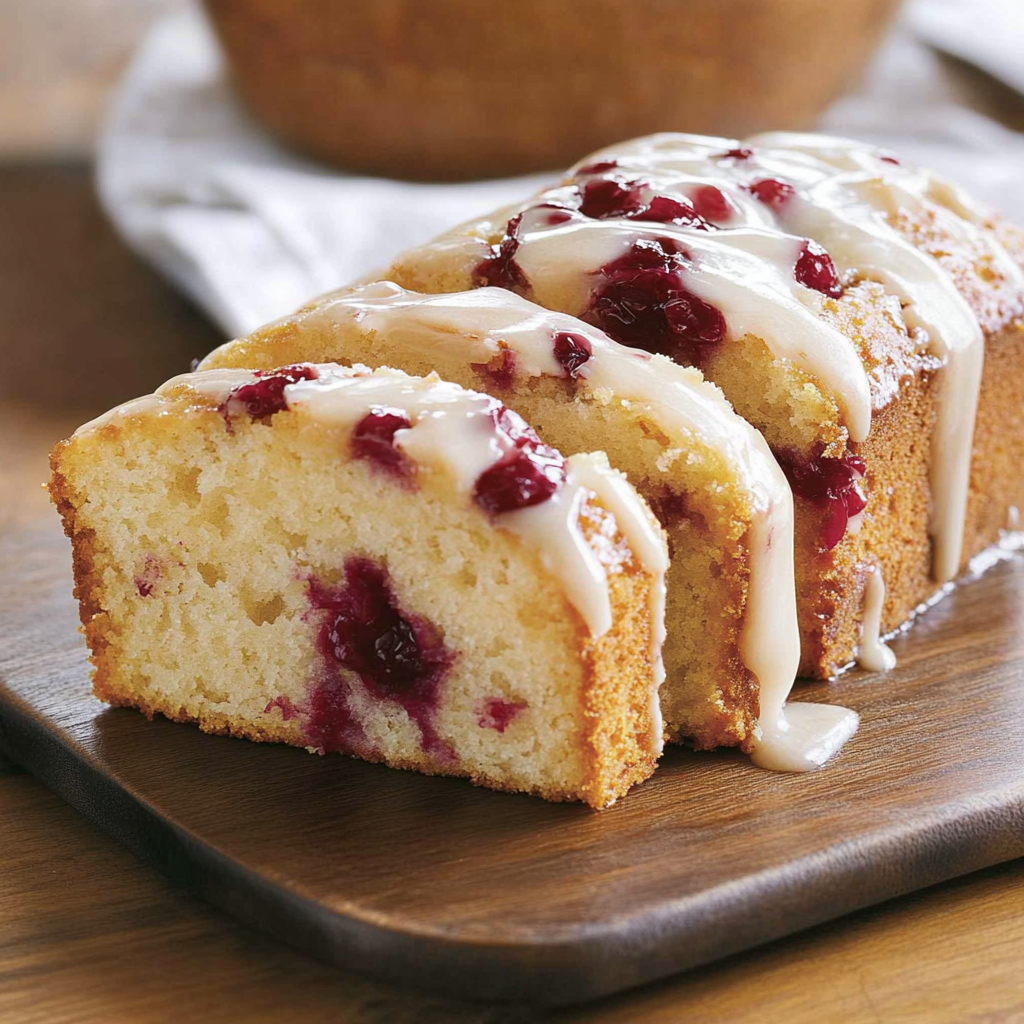 Recipe preparation for Cranberry Orange Mini Loaves
