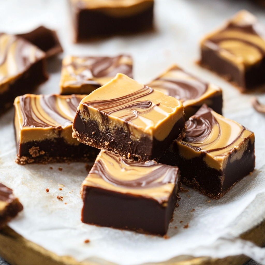 Recipe preparation for Chocolate Peanut Butter Fudge