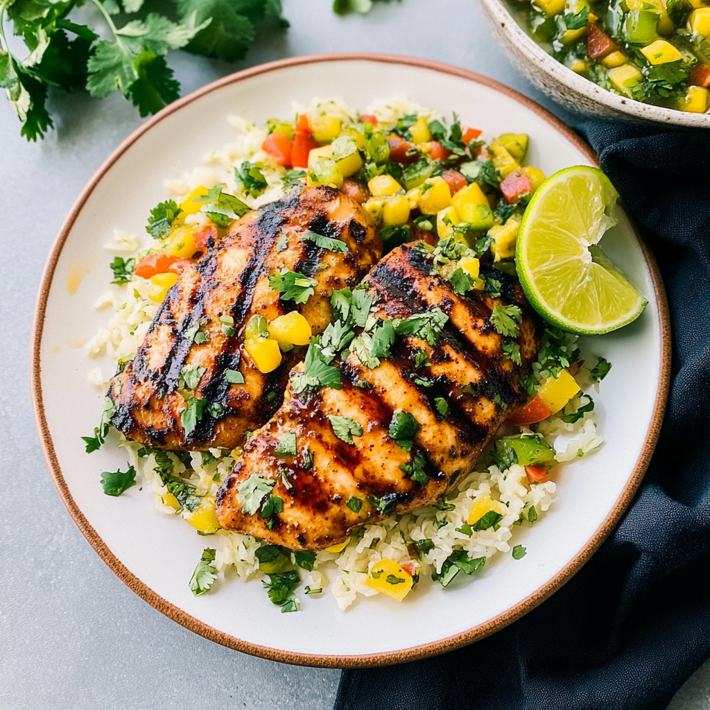 Recipe preparation for Cilantro Lime Chicken