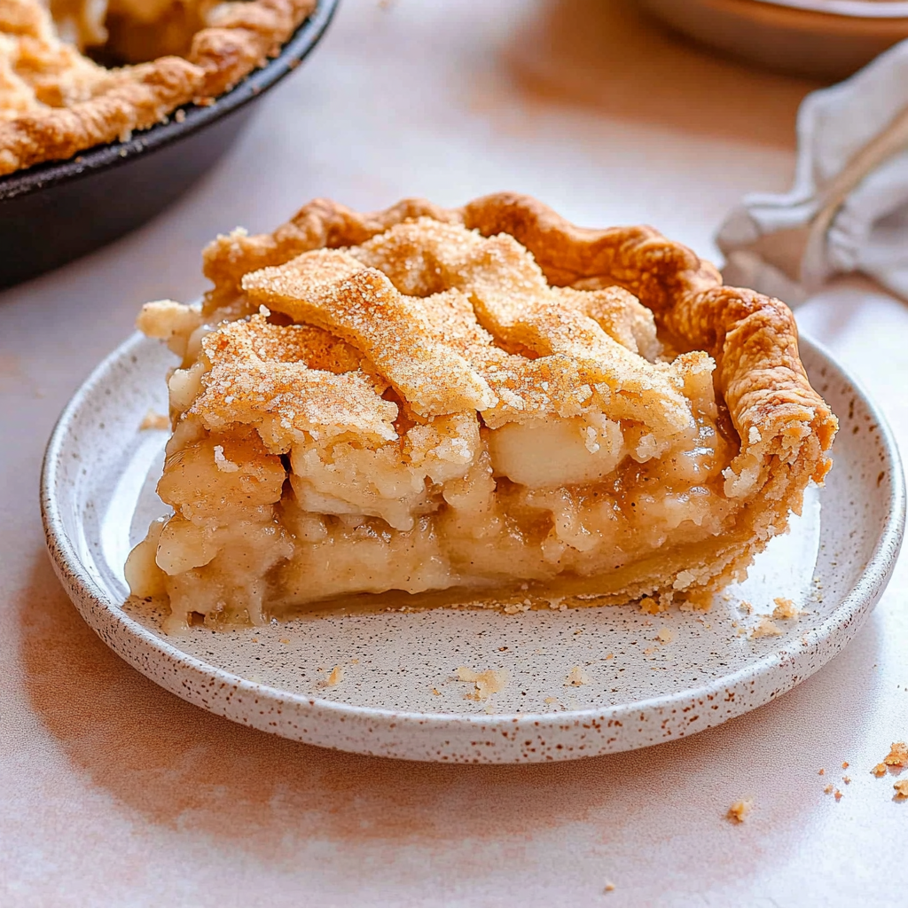 Recipe preparation for Dutch Apple Pie Recipe