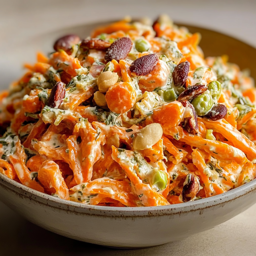 Recipe preparation for Carrot Apple Salad