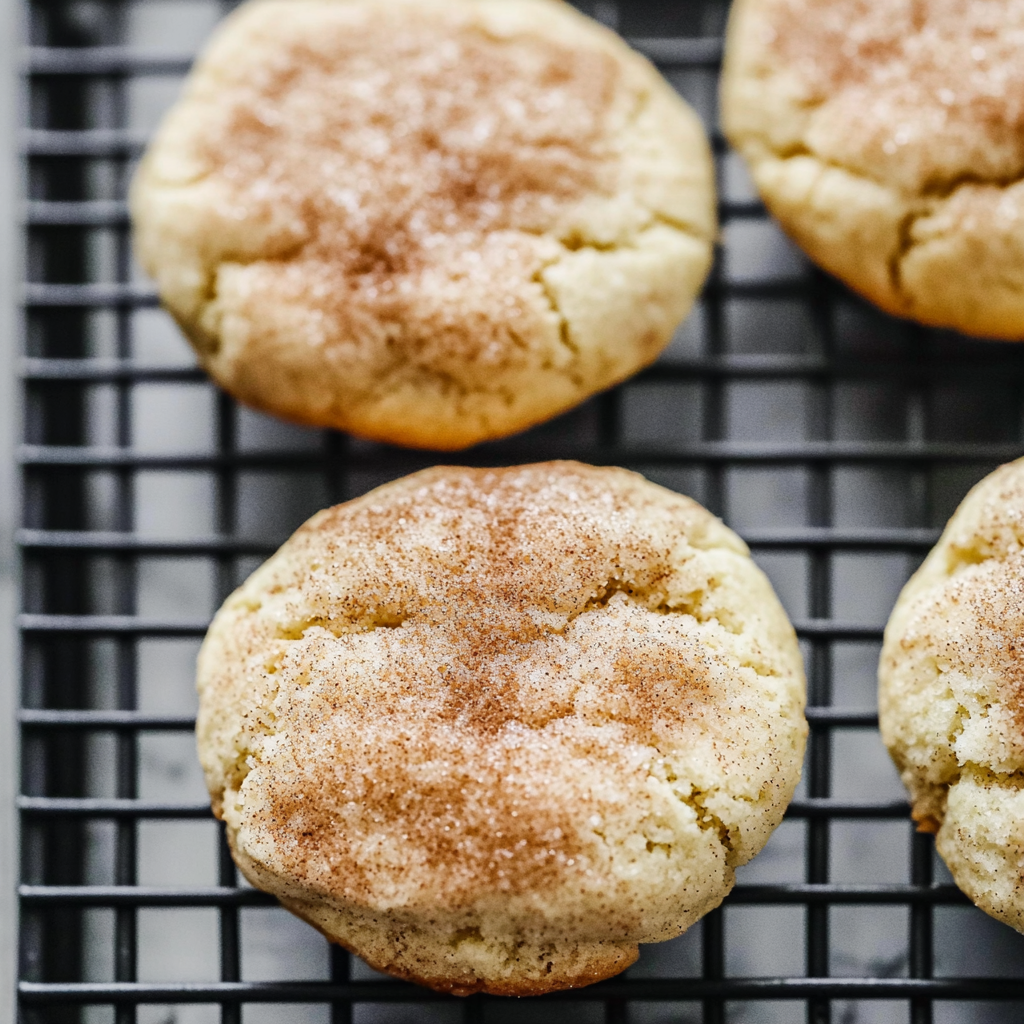 Recipe preparation for Snickerdoodle Cookies
