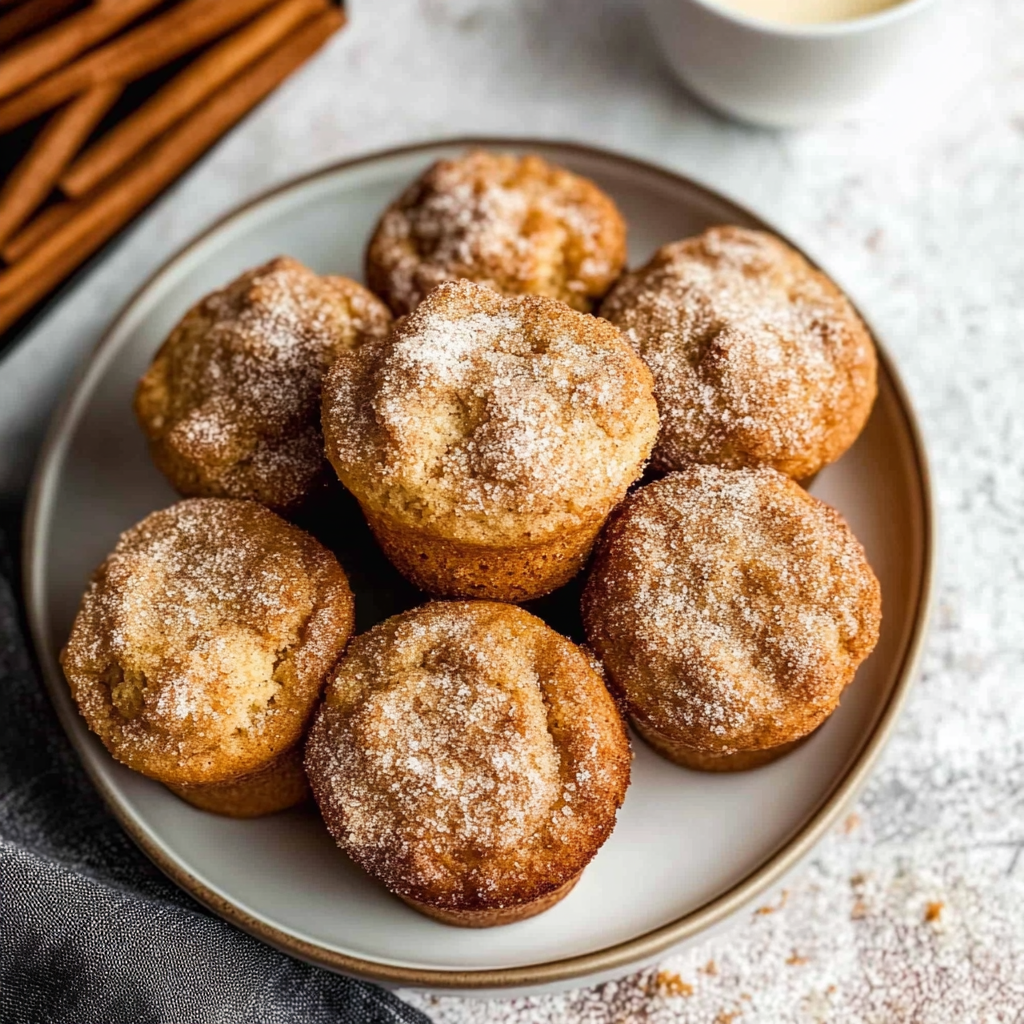 Recipe preparation for Snickerdoodle Muffins