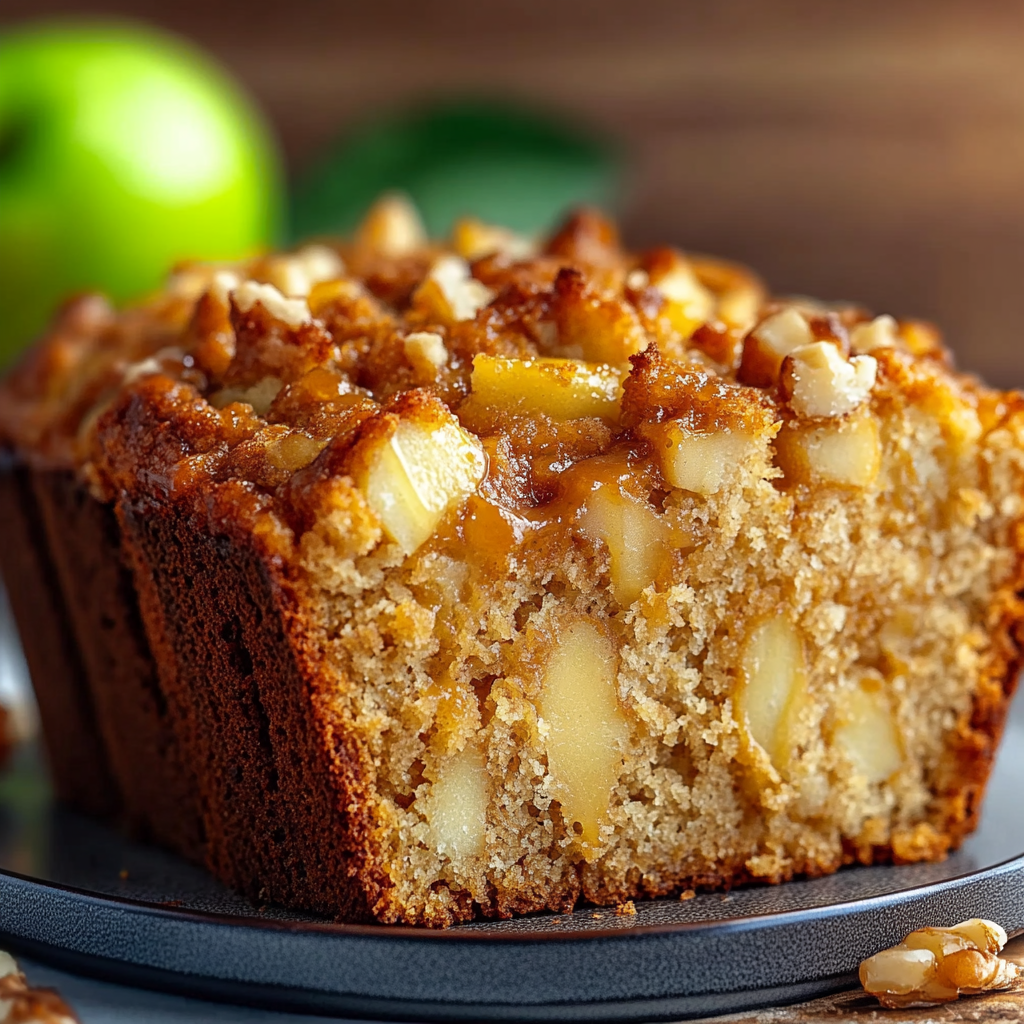 Recipe preparation for Apple Bread