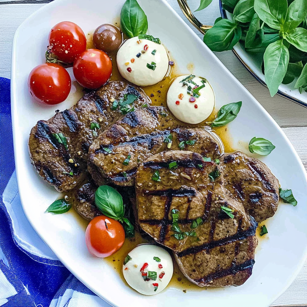 Recipe preparation for Grilled Balsamic Pork Chops