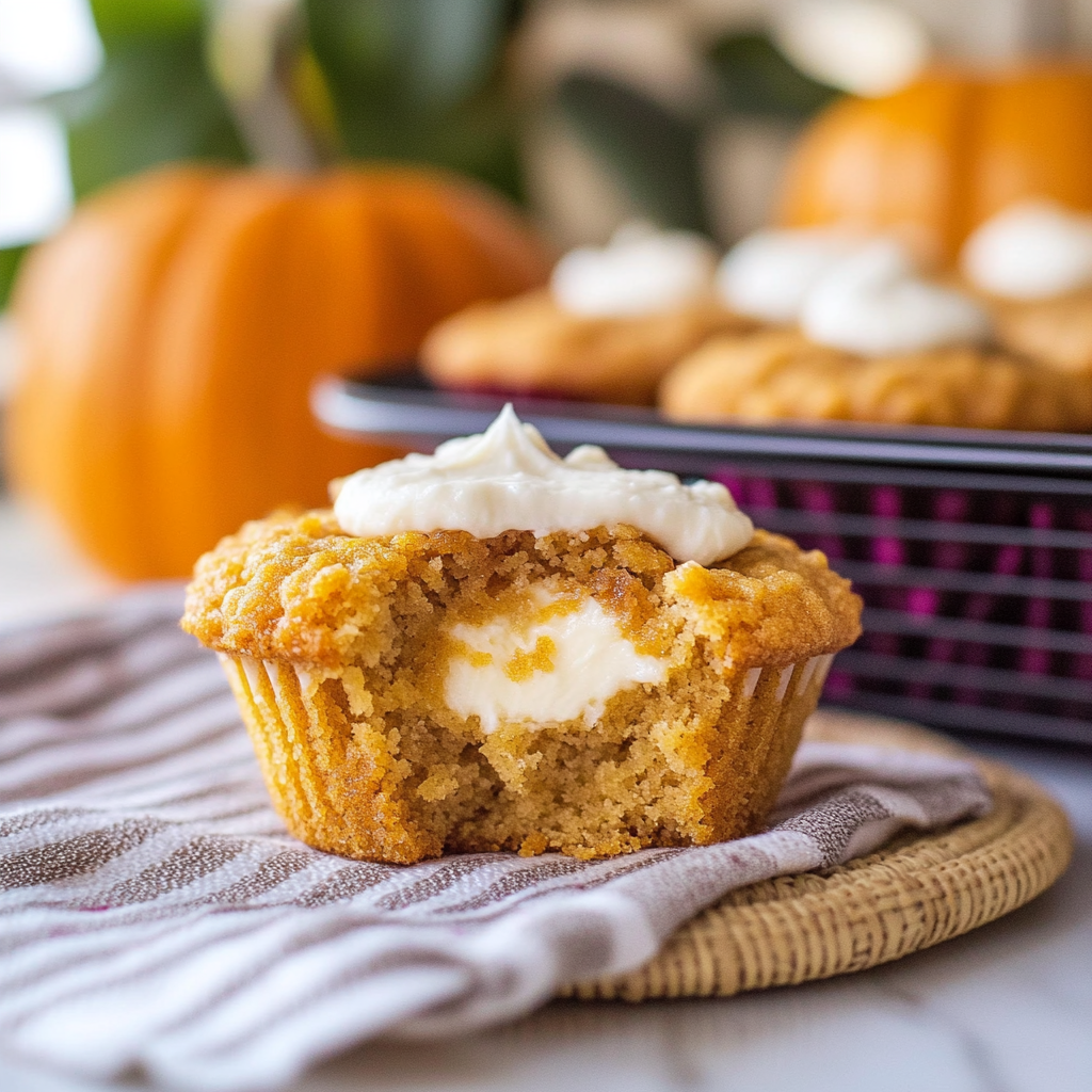 Recipe preparation for Pumpkin Cottage Cheese Bake