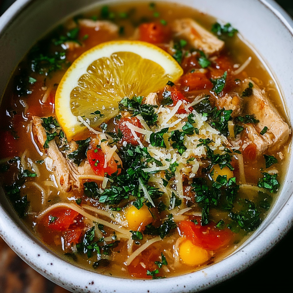 Recipe preparation for italian penicillin soup