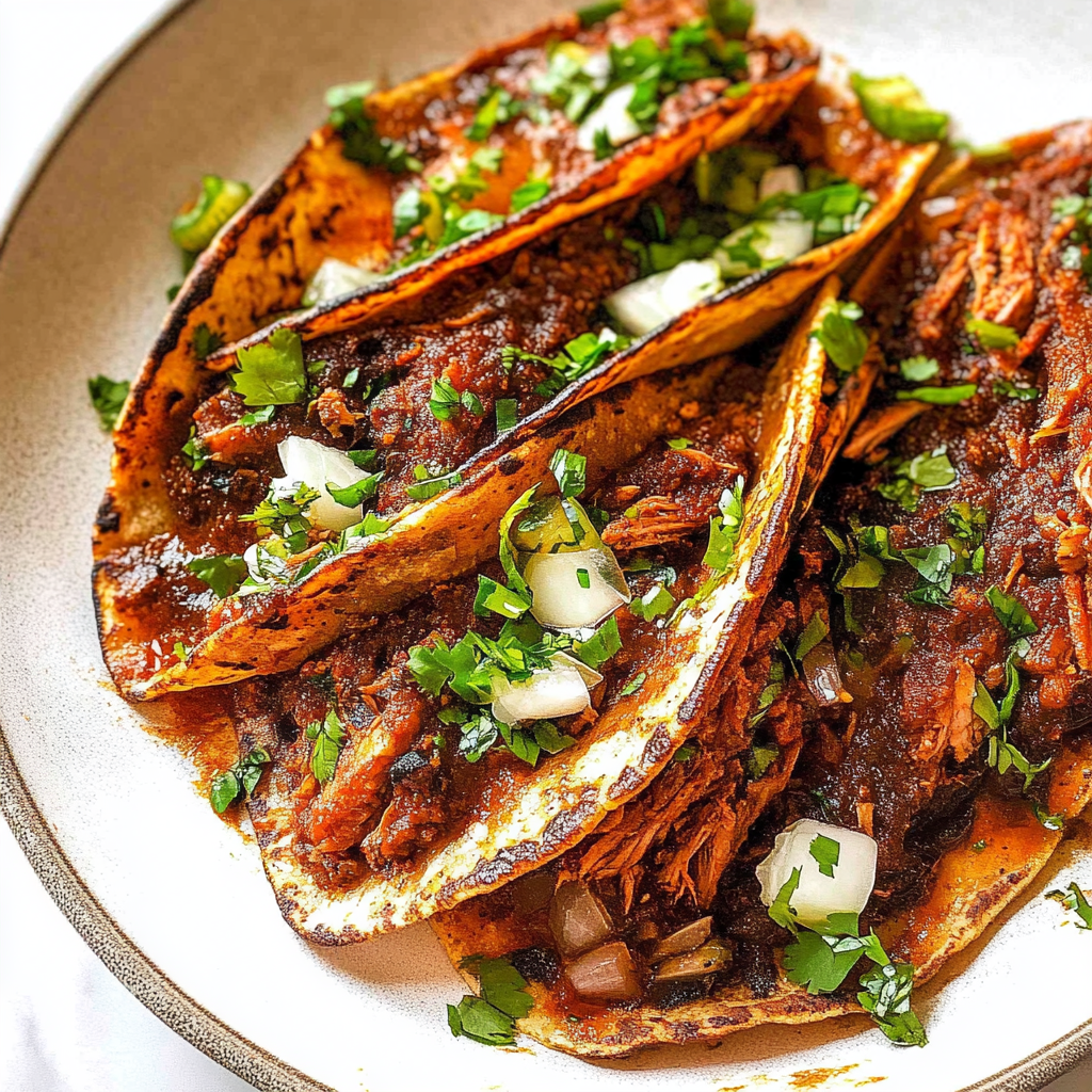 Recipe preparation for best birria tacos