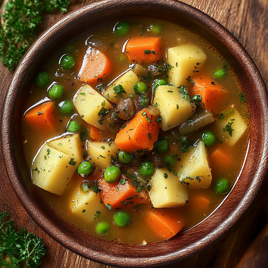 Recipe preparation for irish vegetarian stew
